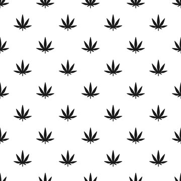 Cannabis Leaf (Hemp) Marijuana Weed Pattern
