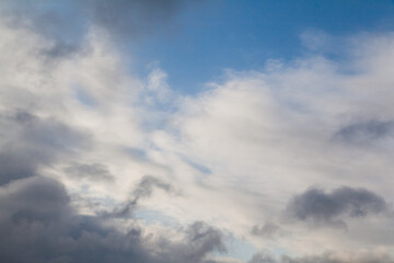 Naklejka na ściany i meble Cloudy sky texture background
