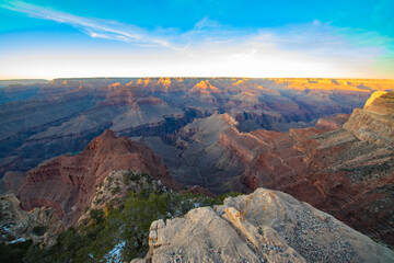 Naklejka na ściany i meble Views of the South Rim of the Grand Canyon, Arizona, USA