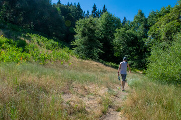 Obraz premium hiking in the mountains
