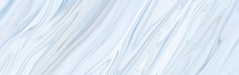 Fototapeta premium Marble rock texture blue ink pattern liquid swirl paint white dark that is Illustration panorama background for do ceramic counter tile silver gray that is abstract waves skin wall luxurious art ideas