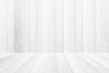 Wood plank white timber texture background.Vintage table plywood woodwork hardwoods