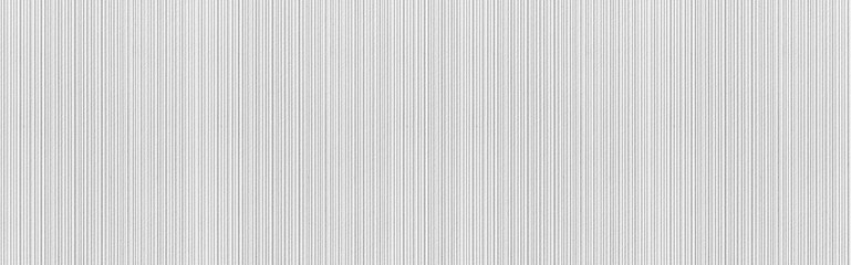 Panorama of Fabric image of white curtains With fine lines texture and seamless background