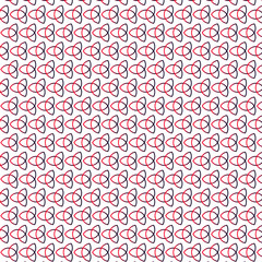 patrón de intersección de círculos