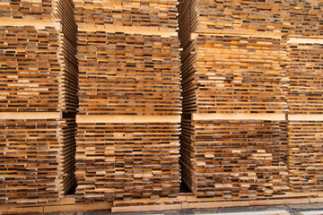 Pallet of boards texture background