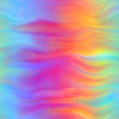 Obraz premium Seamless abstract pattern. Vivid degrade blur ombre radiant surreal blurry saturated digital wavy ocean water seamless repeat raster jpg swatch. Soft gentle subtle fuzzy soft out of focus blobs.