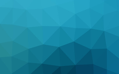 Light BLUE vector abstract polygonal texture.