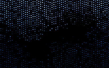 Dark BLUE vector texture with disks.