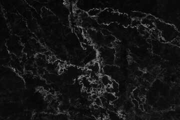 Black marble natural pattern for background, abstract natural marble black and white