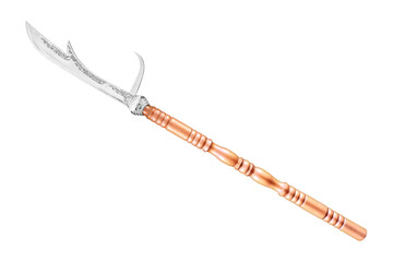 ancient sword isolated on white background