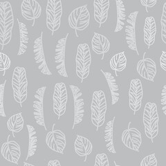 seamless pattern with leaves