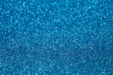 Blue glitter holographic background
