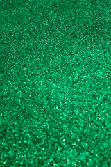 Green glitter holographic background