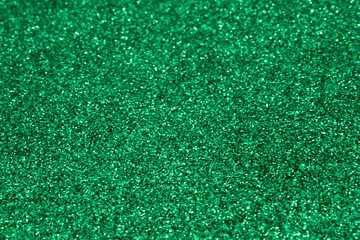 Green glitter holographic background