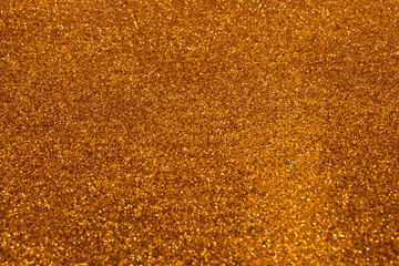 Metallic Copper glitter background