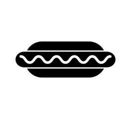 Food hamburger icon vector logo design template