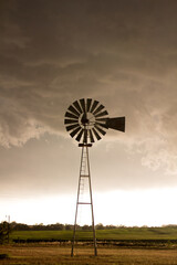 windmill in the field