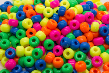 Fototapeta na wymiar Colorful beads background