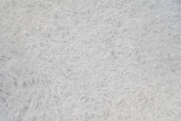 Ice crystals texture background