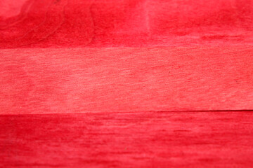 Red wooden popsicle sticks