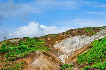 【万座温泉】火山ガスの噴出する危険地帯