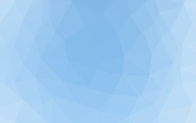 Light BLUE vector polygon abstract backdrop.