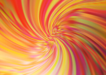 Light Orange vector template with lines, ovals.