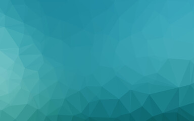 Light BLUE vector low poly cover.