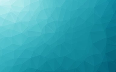 Light BLUE vector polygonal background.