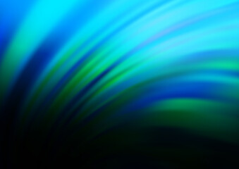 Light BLUE vector template with abstract lines.