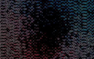 Light Blue, Red vector backdrop with dots.