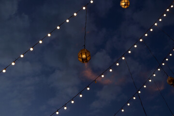 night view of the city