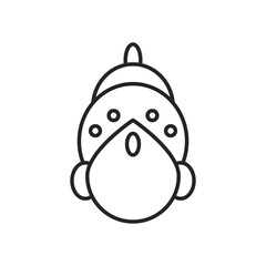 navratri goddess durga head line style