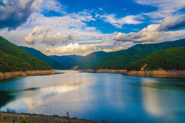 Reservoir in Chile.