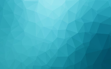 Obraz premium Light BLUE vector shining triangular pattern.