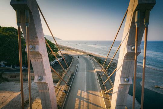 Agiokampos bridge, Greece