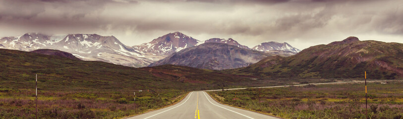 Road in Alaska