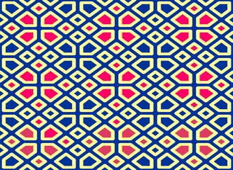 seamless geometric pattern with geometric shapes