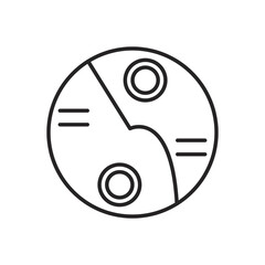 navratri sarnaism line style icon