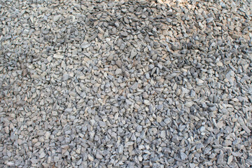 Background of crushed stone.