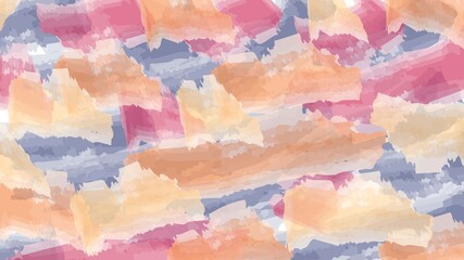 Brush Background With a Blend of Blue and Pink