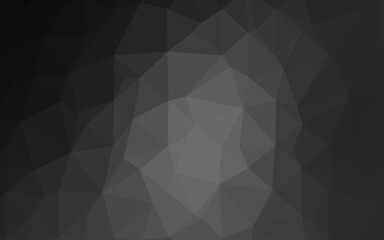 Light Silver, Gray vector abstract mosaic background.