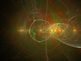 Imaginatory fractal background Image