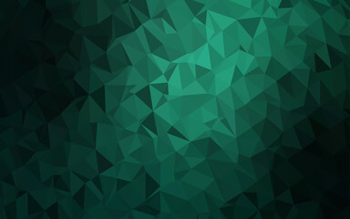 Light Green vector blurry triangle texture.