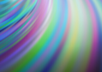 Light BLUE vector pattern with curved circles.