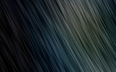 Fototapeta premium Dark Black vector pattern with bent ribbons.