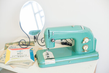 vintage sewing machine