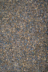 Small pebbles sea.