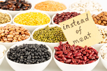 Fototapeta premium Collection of beans