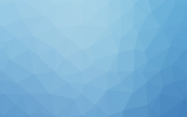 Light BLUE vector low poly cover.